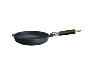Ronneby Bruk Stekpanna rund kant comfort line rostfri/ silikon 24 cm