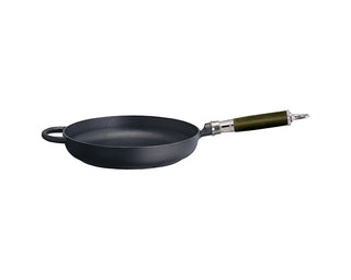 Ronneby Bruk Stekpanna rund kant comfort line rostfri/ silikon 28 cm