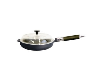Traktörpanna med glaslock comfort line rostfri/ silikon 24cm