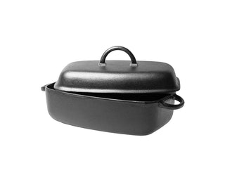 Ronneby Bruk Oval gryta 5,5 ltr, järnlock Gjutjärn