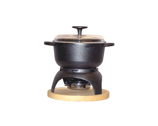 Ronneby Bruk Fondue-set MAESTRO 2 ltr, glaslock.