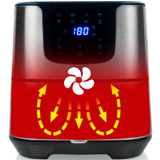 Princess Airfryer Digital Deluxe 5,5L 1700W Rostfri