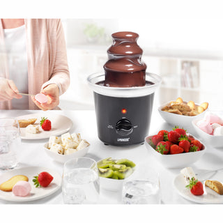 Princess Chokladfontän 292994  svart rostfri skål med snabb uppvärmning
