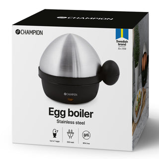 Champion Äggkokare 7 Ägg EB100 Rostfri