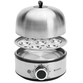 Champion Äggkokare Timer 7 Ägg EB600 Rostfri