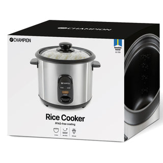 Champion Riskokare Ceramic 1,5L 500W RK500 Rostfri