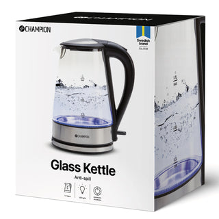 Champion Vattenkokare 1,7L VK220 Glas