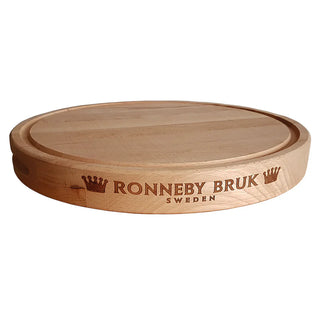 Ronneby Bruk Rund kockbräda Oljad Bok