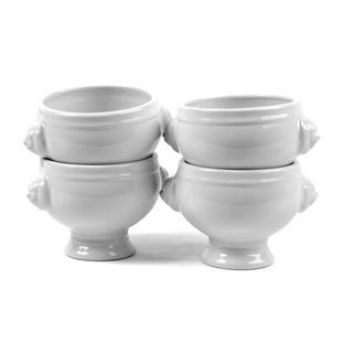 Exxent Sopp skål Ø 12 cm Lejon, 4-pack